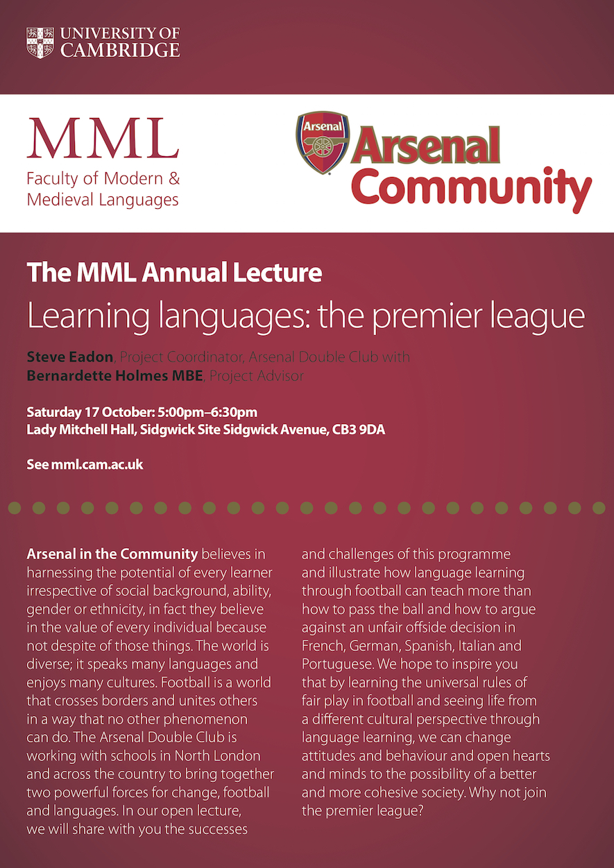 MML Annual Lecture 2015