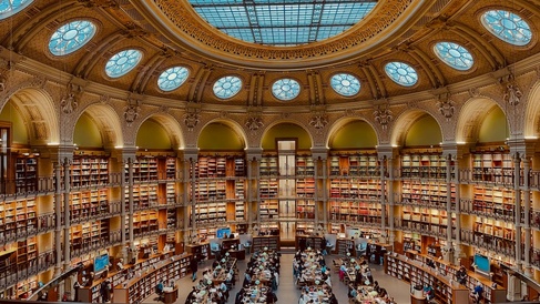 Bibliothèque nationale de France in Paris.