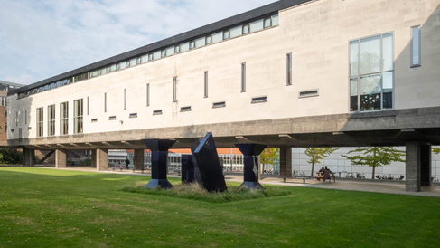 The Raised Faculty Building housing the MMLL Library