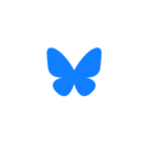 The Bluesky logo