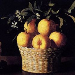 Francisco de Zurbarán, Still-life with Lemons, Oranges and Rose