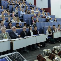 Daniel Zeichner addresses the audience