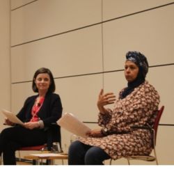 Students’ interview with Shirin Ramzanali Fazel