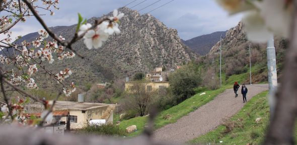 Fieldwork in Dehe, Iraqi Kurdistan. Image: Dorota Molin Fieldwork in Dehe, Iraqi Kurdistan. Image: Dorota Molin