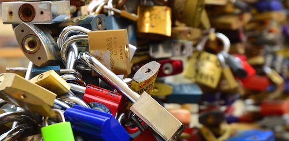 (c) Eleanor Collins - Padlocked Hearts Eleanor Collins - Padlocked Hearts