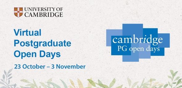 Cambridge Postgraduate Open Days Cambridge Postgraduate Open Days