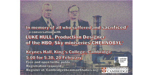 ‘In memory of all who suffered and sacrificed’: a conversation with LUKE HULL, Production Designer of the HBO/Sky miniseries ‘CHERNOBYL’ ‘In memory of all who suffered and sacrificed’: a conversation with LUKE HULL, Production Designer of the HBO/Sky miniseries ‘CHERNOBYL’