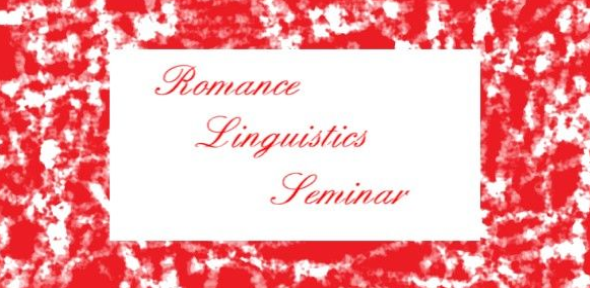 Romance Linguistics (c) The University of Cambridge