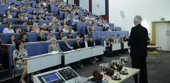 (c) Routes into Languages Daniel Zeichner addresses the audience