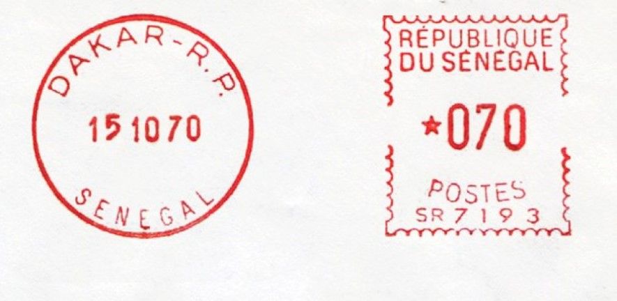 Senegal stamp