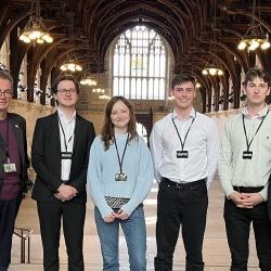 Catalan students at the House of Commons