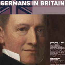 Germans in Britain poster