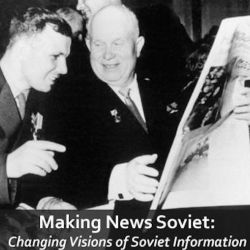 Making news Soviet poster