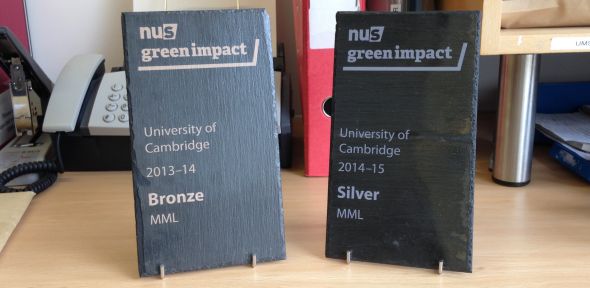 Bronze and silver awards